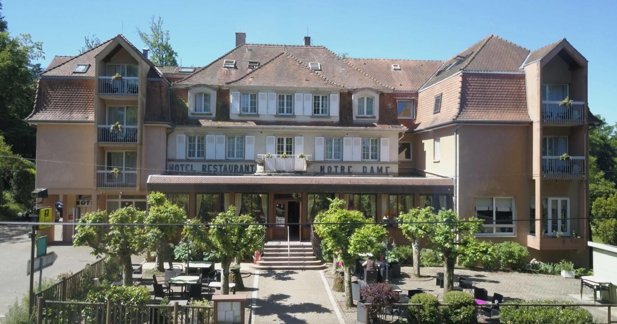 Logis Hotel Notre-Dame De Bonne Fontaine Danne-et-Quatre-Vents Exterior foto